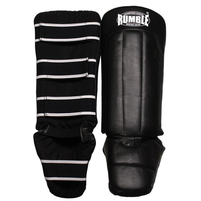 Rumble Shin guards Ready Leather