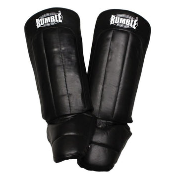 Rumble Shin guards Ready Leather