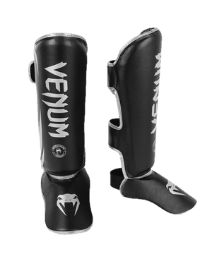Venum Shin Guards Challenger Standup Black/Silver