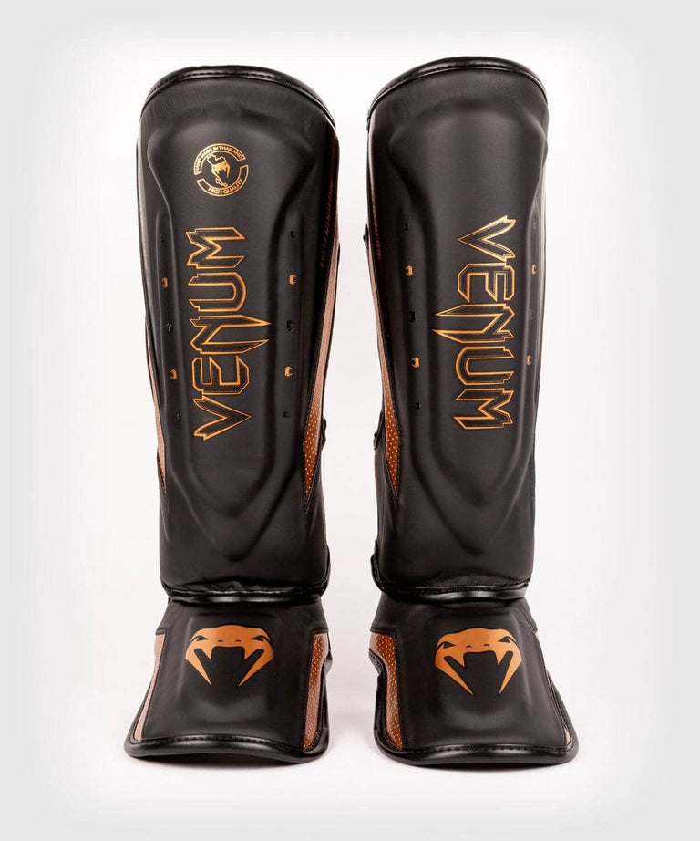 Venum Shin Guards Elite Evo Black/Bronze