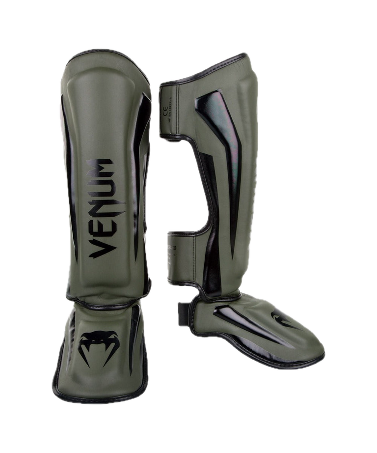 Venum Shin guards Elite Khaki/Black