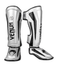 Venum Shin Guards Elite Silver/Black