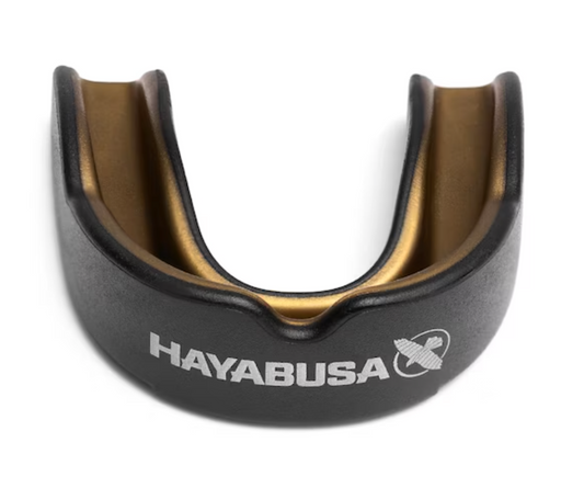 Hayabusa Mouth Guard Combat Black/Gold