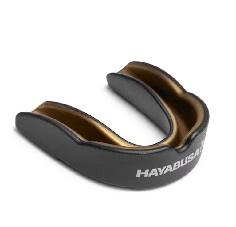 Hayabusa Mouth Guard Combat Black/Gold