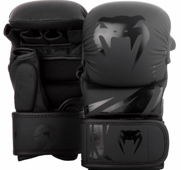 Venum MMA Gloves Sparring Challenger 3.0 Mat Black