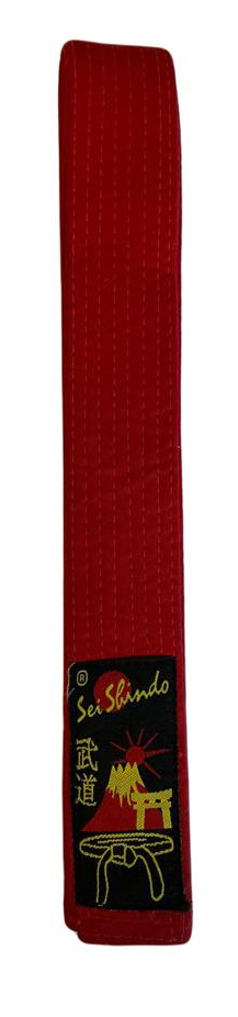 Budo Belt Seishindo Red