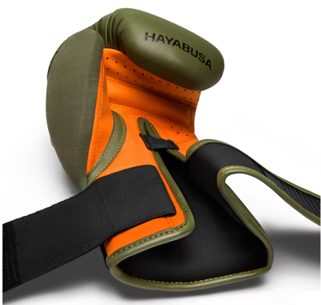 Hayabusa Boxing Gloves T3 Green/Orange