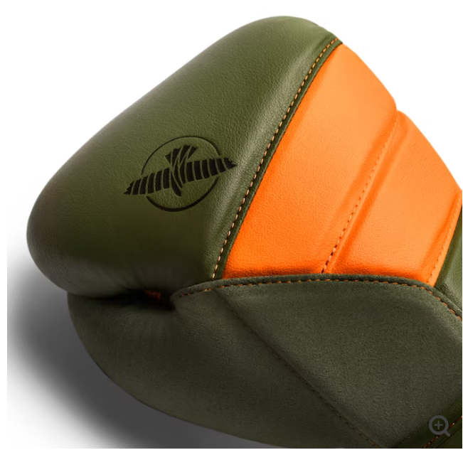 Hayabusa Boxing Gloves T3 Green/Orange