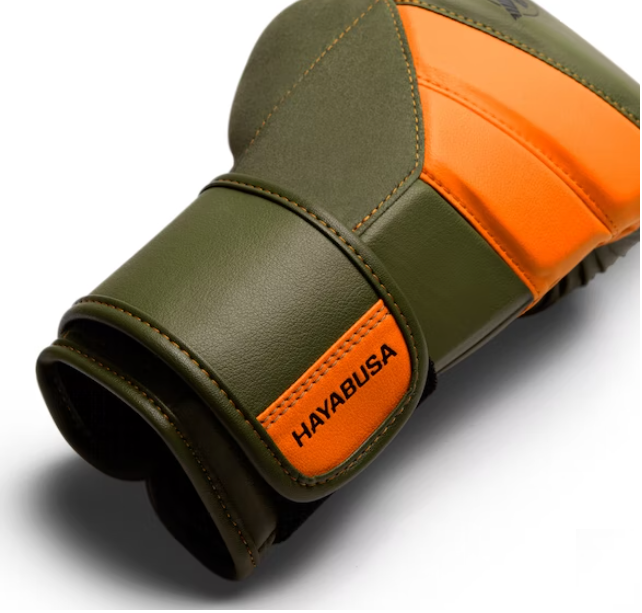 Hayabusa Boxing Gloves T3 Green/Orange