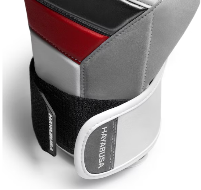Hayabusa Boxing Gloves T3 White/Black/Red