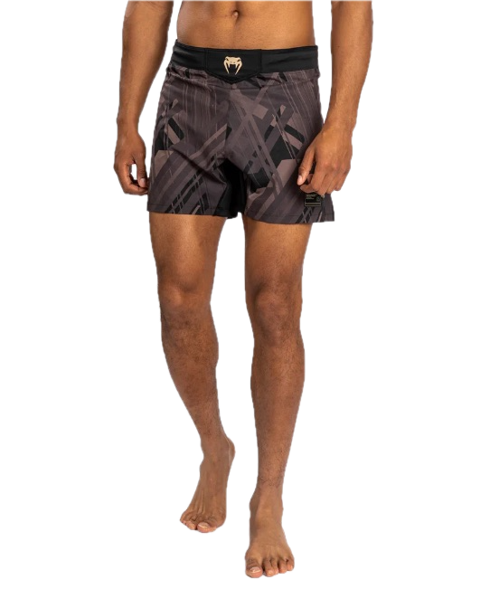 Venum Fight Shorts Tecmo 2.0 Black/Brown