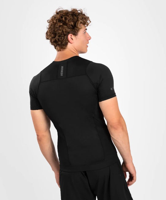 Venum Rashguard G-Fit Air Short Sleeves Black