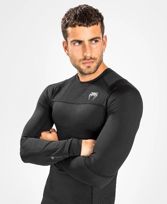 Venum Rashguard G-Fit Air Long Sleeves Black