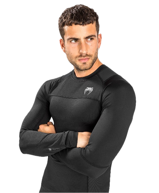 Venum Rashguard G-Fit Air Long Sleeves Black
