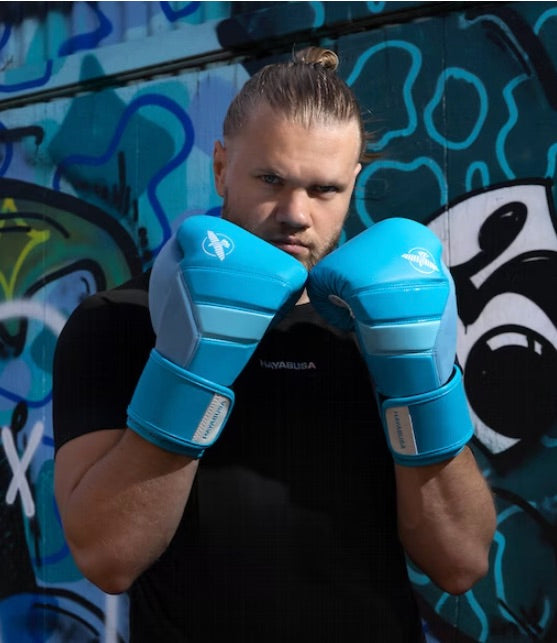 Hayabusa Boxing Gloves T3 Neon Blue
