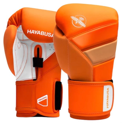 Hayabusa Boxing Gloves T3 Neon Orange