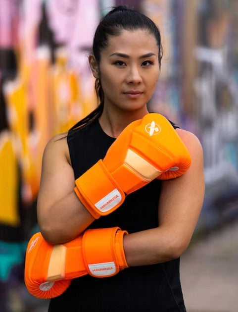 Hayabusa Boxing Gloves T3 Neon Orange