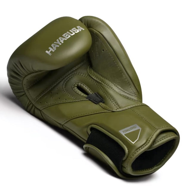 Hayabusa Boxing Gloves T3 Kanpeki Olive Green