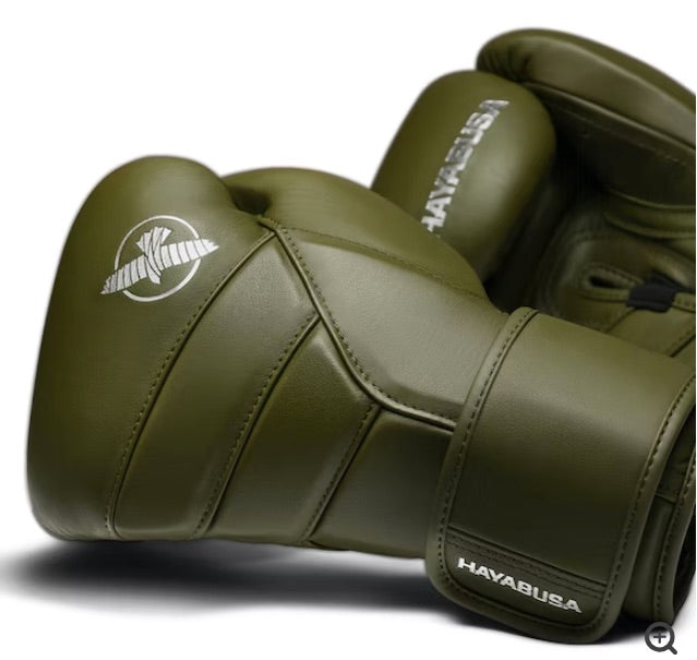 Hayabusa Boxing Gloves T3 Kanpeki Olive Green