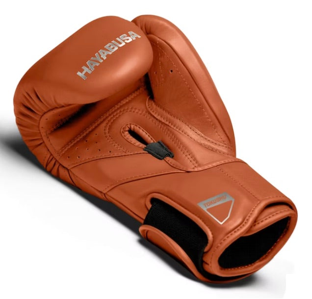 Hayabusa Boxing Gloves T3 Kanpeki Clay Orange