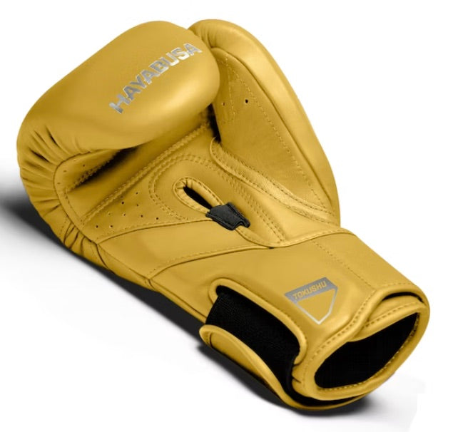 Hayabusa Boxing Gloves T3 Kanpeki Tiger Yellow