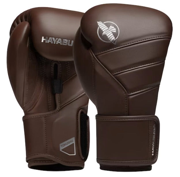 Hayabusa Boxing Gloves T3  Kanpeki Walnut Brown