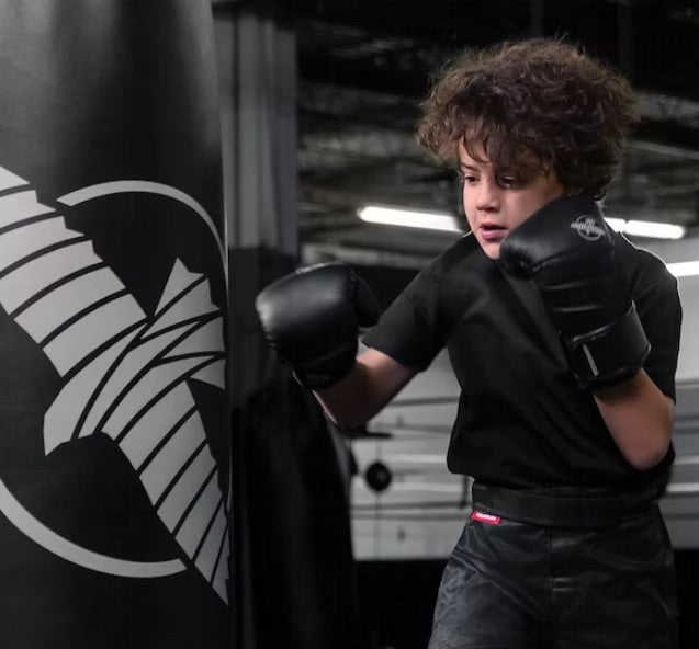 Hayabusa Boxing Gloves Kids T3 Black - Black