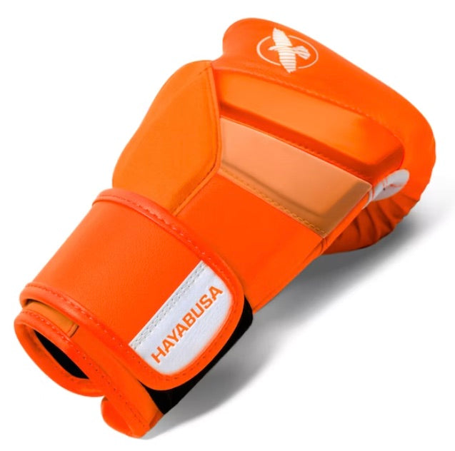 Hayabusa Boxing Gloves Kids T3 Neon Orange