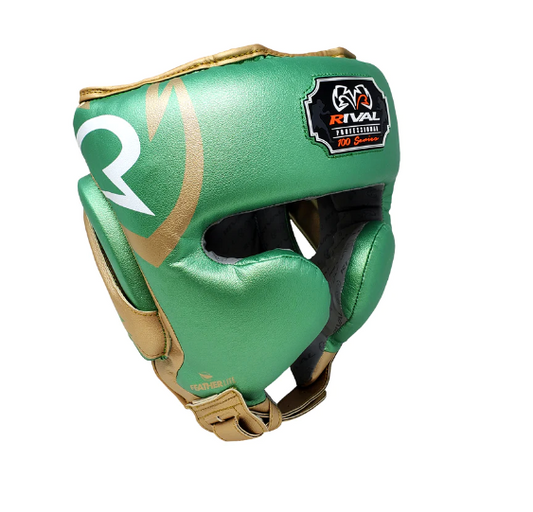 Rival Head Guard RHG100 Green/Gold