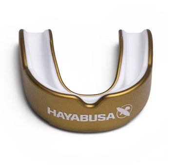 Hayabusa Mouth Guard Combat Gold/White