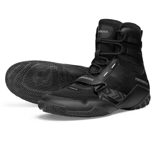 Hayabusa Boxing shoes Strike Boxing Black