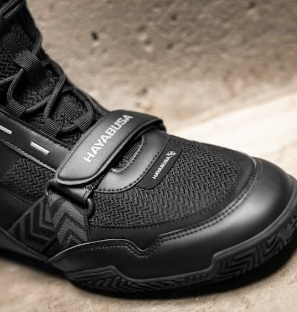 Hayabusa Boxing shoes Strike Boxing Black