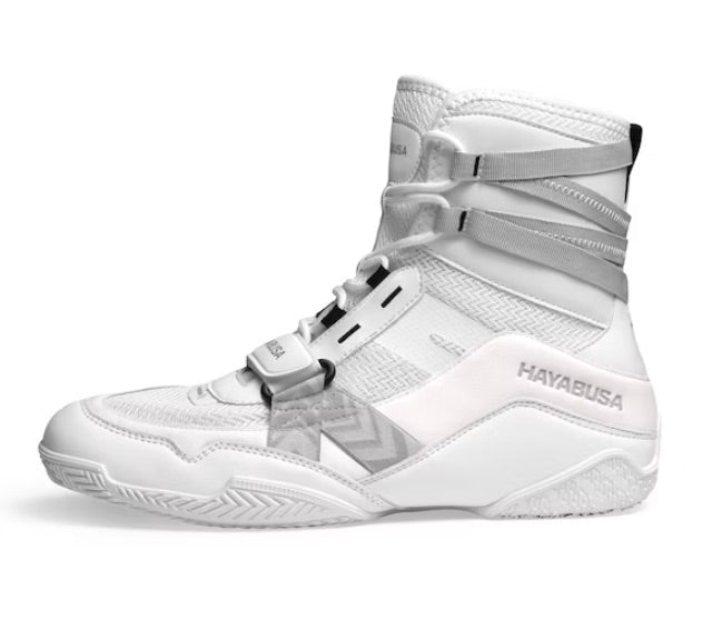 Hayabusa Boxing Shoes Strike Boxing White