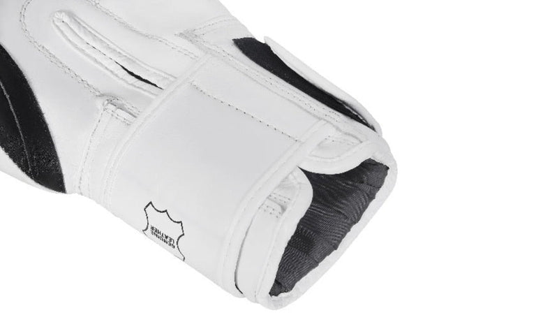 Green Hill Boxing Gloves Legend Silver Edition Black/White