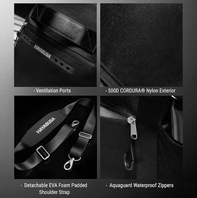 Hayabusa Sports Bag Airstream Athletic Duffle Bag