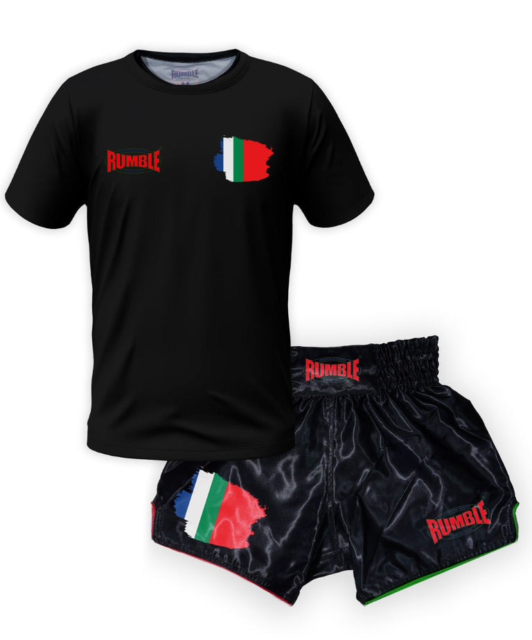 Rumble Clothing Set T-shirt RTS-75 and Shorts RS-125 Moluccas