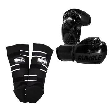 Rumble Kickboxing set Ready 3.0 + Luxe Black/Black