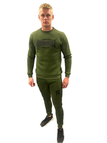 Rumble Sweater and Pants Khaki/Black