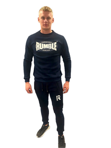 Rumble Sweater and Pants Navy/White