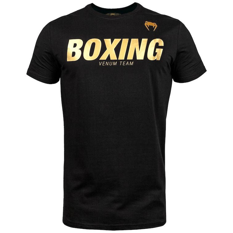 Venum T-Shirt Boxing VT Black/Gold
