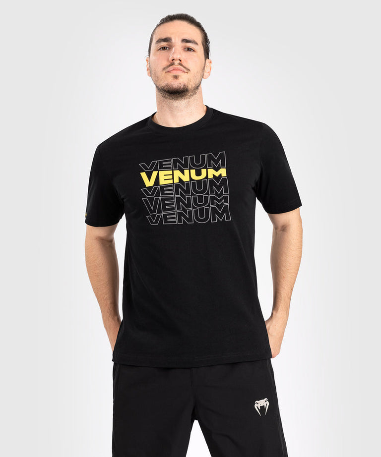Venum T-Shirt Vertigo Black/Yellow