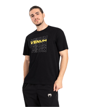 Venum T-Shirt Vertigo Black/Yellow