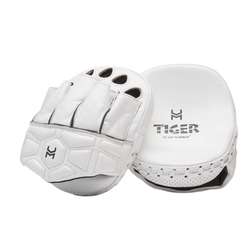 Hit N Move SuperMini Tiger Mitts White