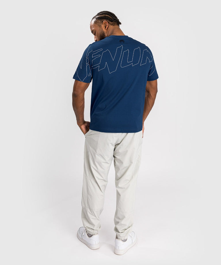 Venum T-Shirt Snake Print Blue Navy