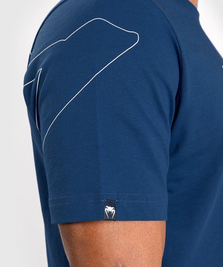 Venum T-Shirt Snake Print Blue Navy
