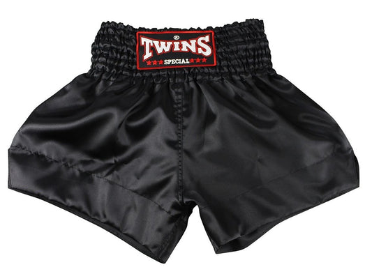 Twins Kickboxing Shorts TTE001 Black