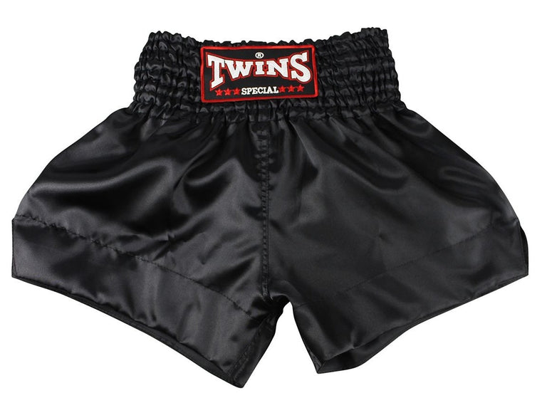 Twins Kickboxing Shorts TTE001 Black