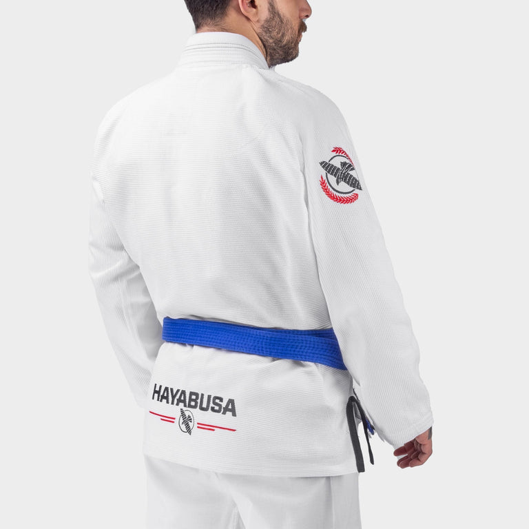 Hayabusa Valor Lightweight BJJ GI Jacket White