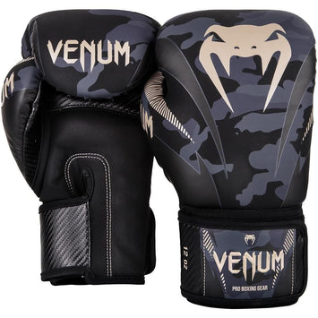 Venum Boxing Gloves Impact Dark/Camo/Sand