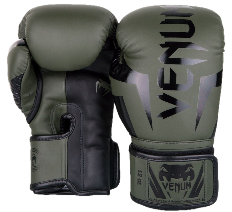 Venum Boxing gloves Elite Khaki/Black